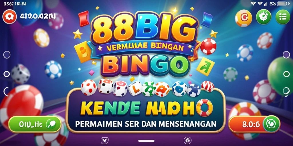 Tampilan gameplay menarik dari 88BIG saat bermain Bingo.