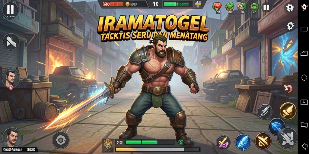 Tangkapan layar IRAMATOGEL menunjukkan adegan aksi intens dalam permainan TPS.