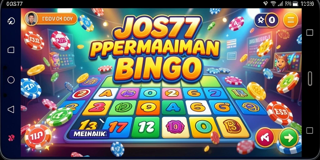 Tampilan gameplay JOS77 yang seru dan penuh warna.