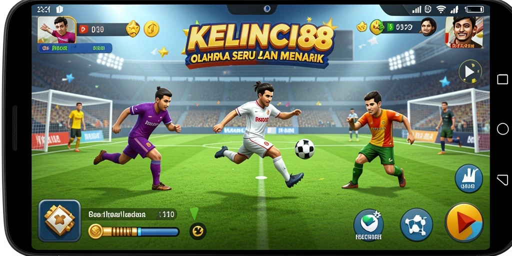 Tampilan gameplay menarik dari KELINCI88 dengan aksi olahraga yang seru.