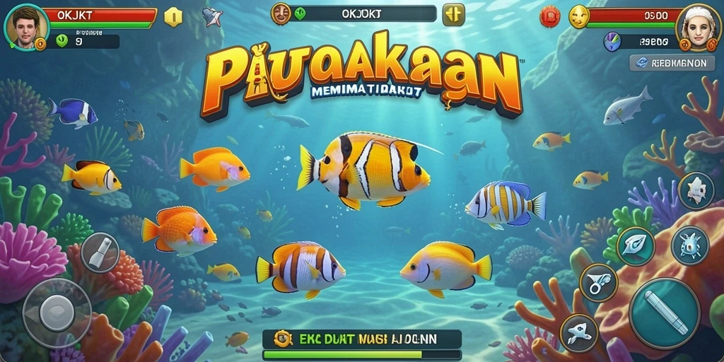 Screenshot gameplay Tembak Ikan yang menarik dan menegangkan.