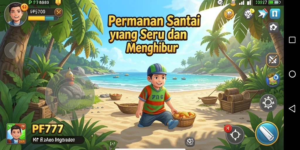Menampilkan gameplay PF777 yang menarik dan penuh tantangan.