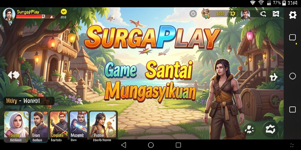 Tampilan gameplay menarik dari SURGAPLAY yang menghibur.