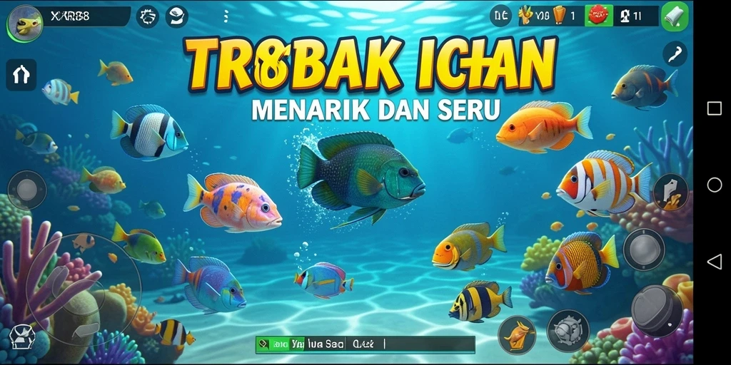 Tangkapan layar gameplay XR88 menampilkan aksi menembak ikan yang seru.